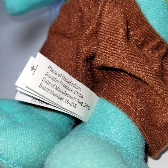 HAPPY BLUE BRANCH TROLL,DreamWorks Troll Plush Stuffed Animal - Picture 7 of 7